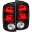 Picture of ANZO 2002-2005 Dodge Ram 1500 Taillights Carbon