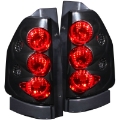 Picture of ANZO 2002-2008 GMC Envoy Taillights Black