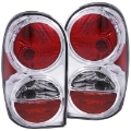 Picture of ANZO 2002-2007 Jeep Liberty Taillights Chrome