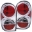 Picture of ANZO 2002-2007 Jeep Liberty Taillights Chrome