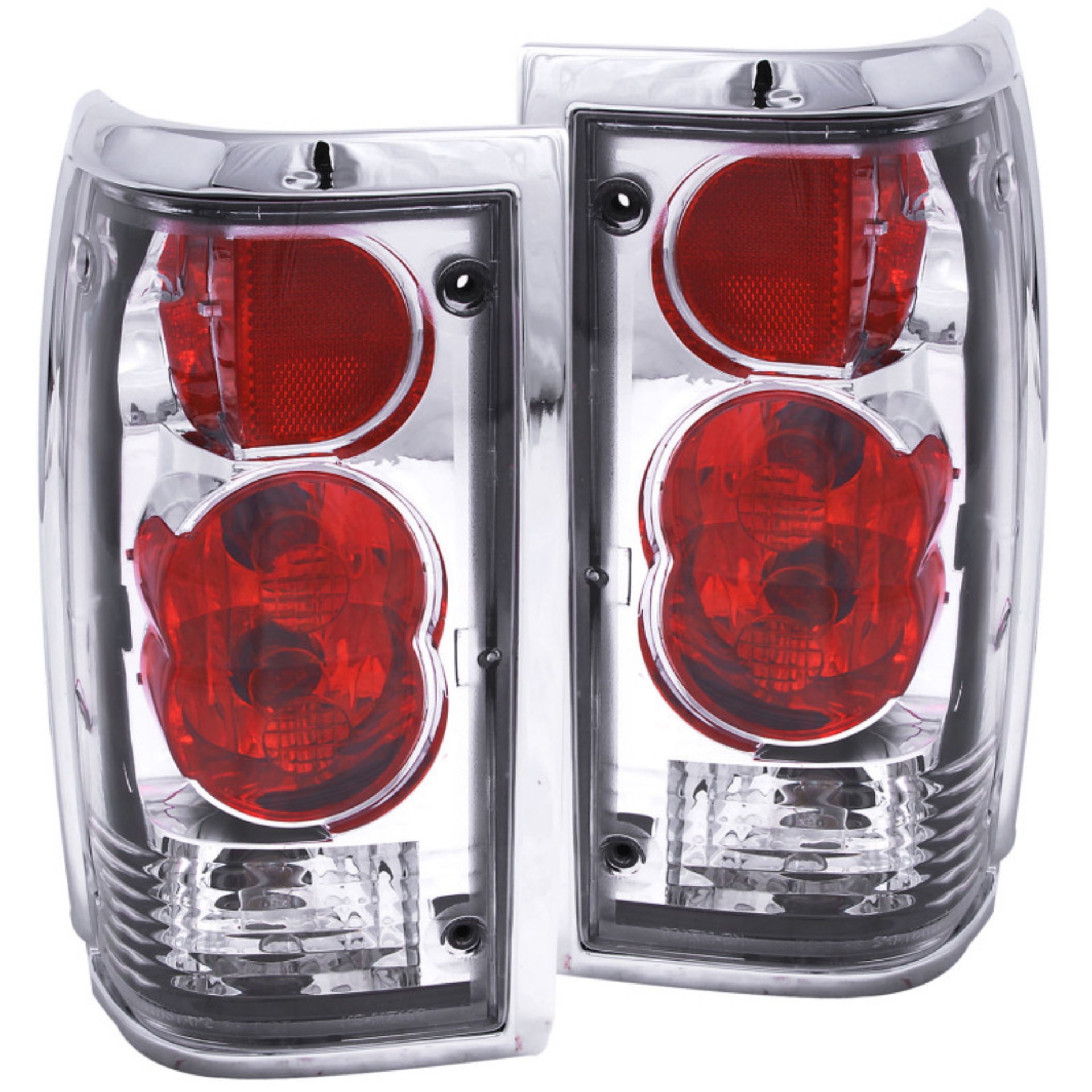 Picture of ANZO 1986-1993 Mazda B2000 Taillights Chrome