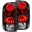 Picture of ANZO 1995-2000 Toyota Tacoma Taillights Black
