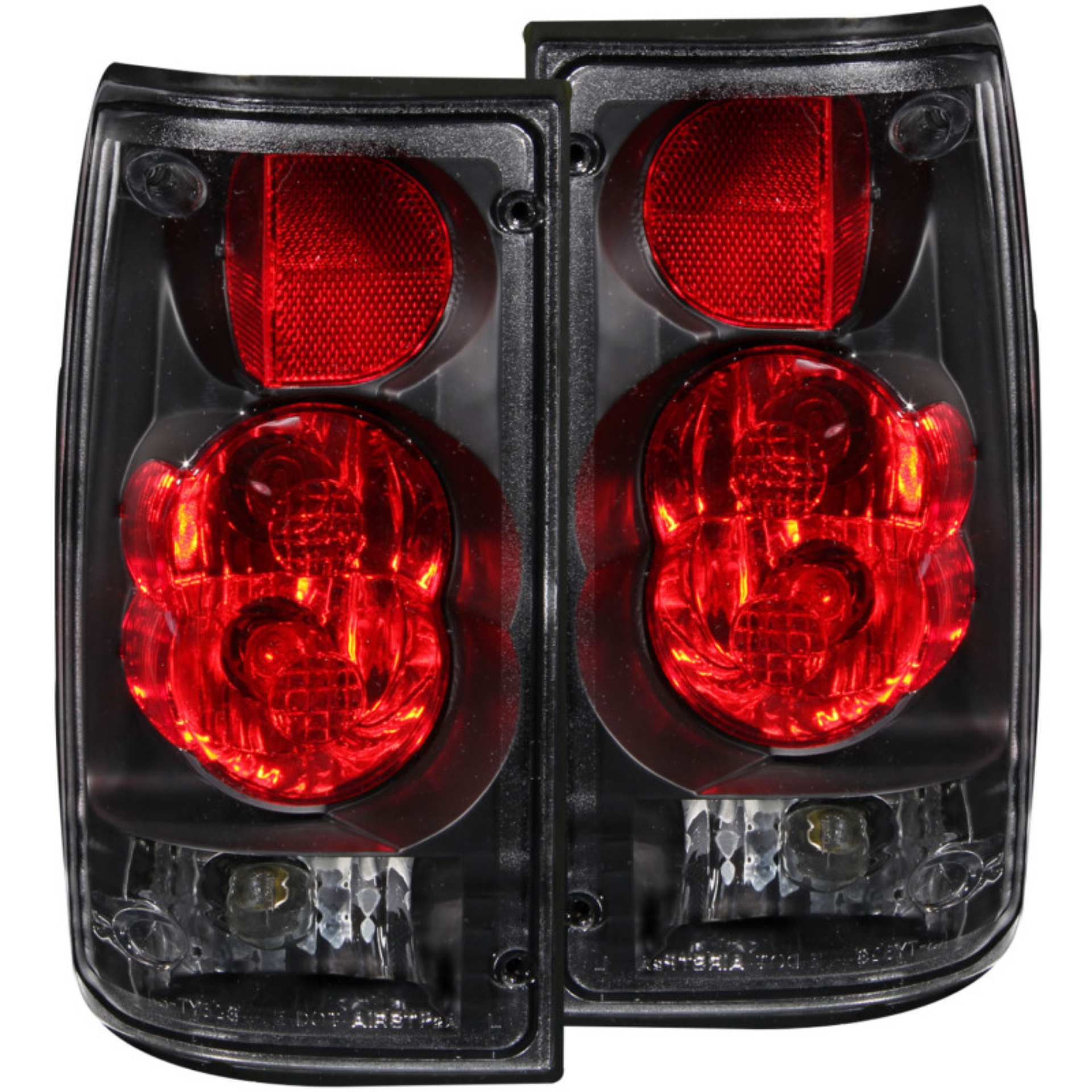 Picture of ANZO 1989-1995 Toyota Pickup Taillights Black