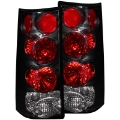 Picture of ANZO 1996-2002 GMC Savana Taillights Black