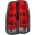 Picture of ANZO 1999-2000 Cadillac Escalade Taillights Red-Smoke G2