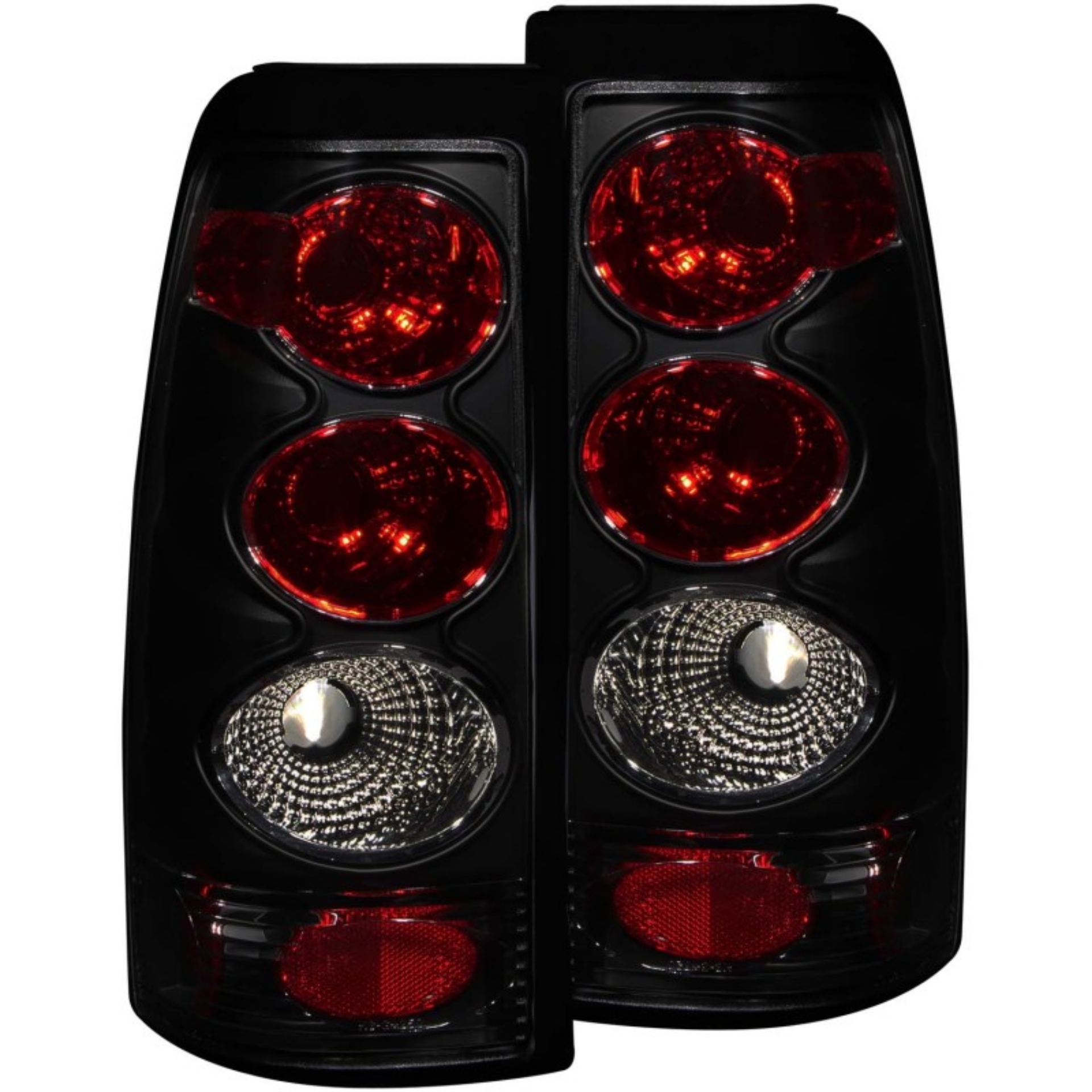 Picture of ANZO 1999-2002 Chevrolet Silverado 1500 Taillights Dark Smoke