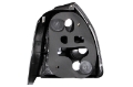 Picture of ANZO 1996-2000 Honda Civic Taillights Black