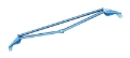 Picture of Cusco Power Brace Front Member GDA-GDB Impreza Wont work w- factory bumper beam LHD only