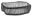 Picture of K&N Air Filter Wrap Black Round Height 2-5 in ID 7-5in