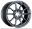 Picture of SSR GTX01 17x9 5x114-3 38mm Offset Dark Silver Wheel