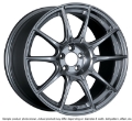 Picture of SSR GTX01 18x8-5 5x100 44mm Offset Dark Silver Wheel 02-05 WRX