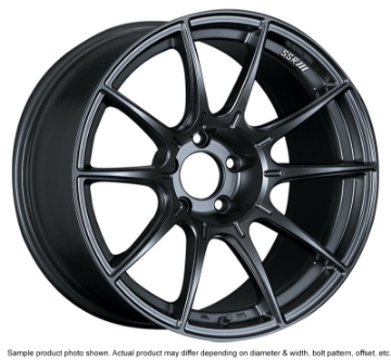 Picture of SSR GTX01 18x9-5 5x114-3 15mm Offset Flat Black Wheel