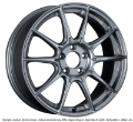 Picture of SSR GTX01 19x8-5 5x114-3 45mm Offset Dark Silver Wheel