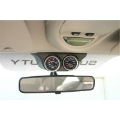 Picture of Autometer 99-04 Ford Super Duty - 03-07 Dodge Ram Black Dual Overhead Console Pod