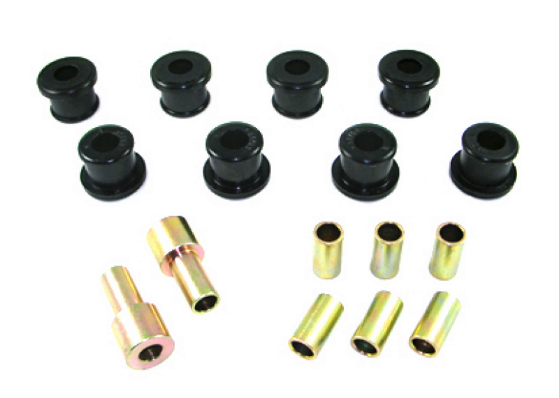 Picture of Whiteline Plus 10-89-8-94 Mazda 323 BG Astina - Familia Rear Inner & Outer Control Arm Bushing Kit