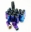 Picture of Wheel Mate Muteki SR45R Lug Nut Kit 12x1-5 - Burned Blue