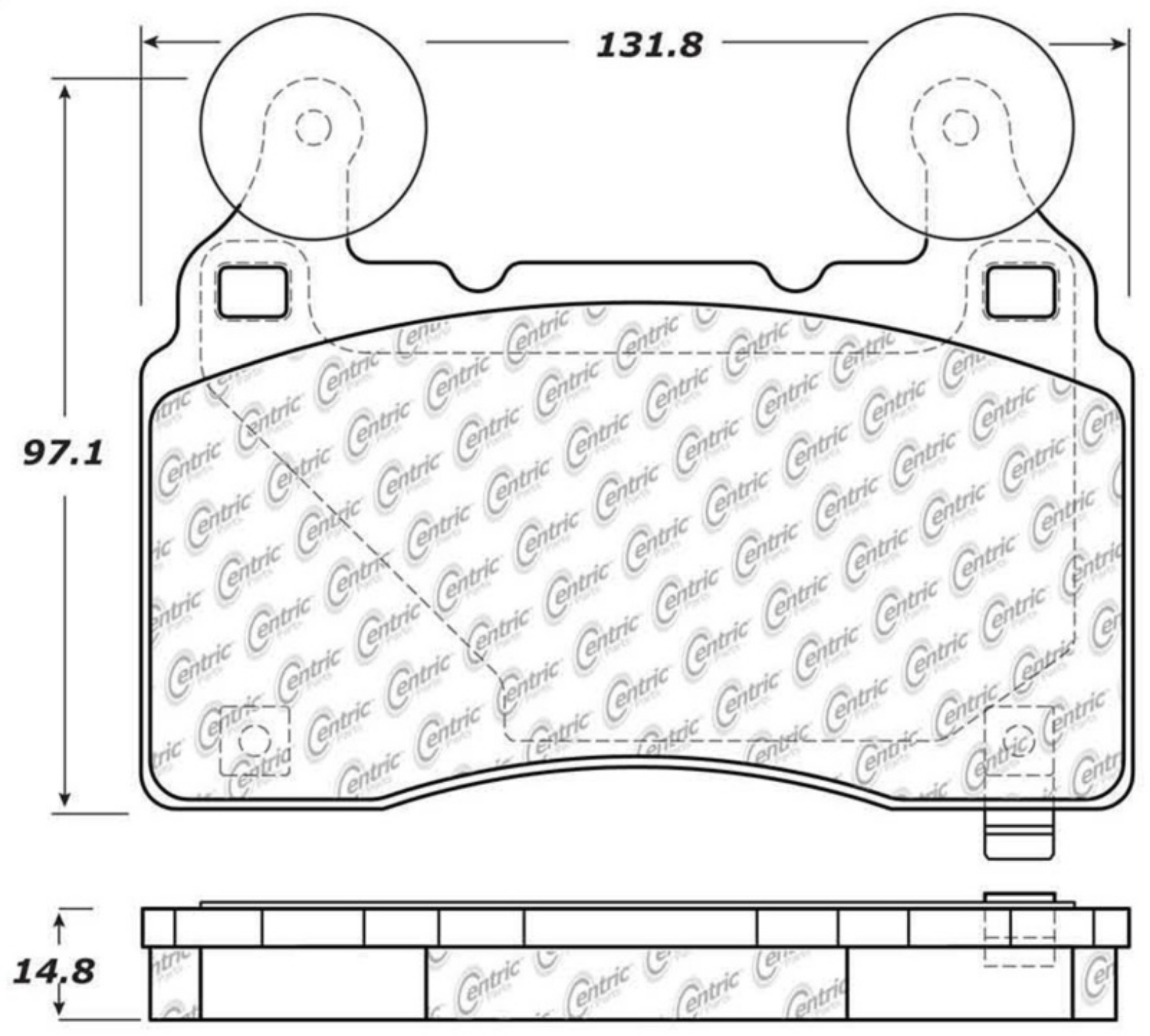 Picture of StopTech Performance Front Brake Pads 10-14 Chevy Camaro