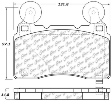 Picture of StopTech Performance Front Brake Pads 10-14 Chevy Camaro