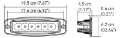 Picture of Hella Value Fit Mini 6in LED Light Bar - Flood