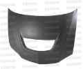 Picture of Seibon 03-07 Mitsubishi  Evo 8-9 OEM-DRY Carbon Fiber Hood