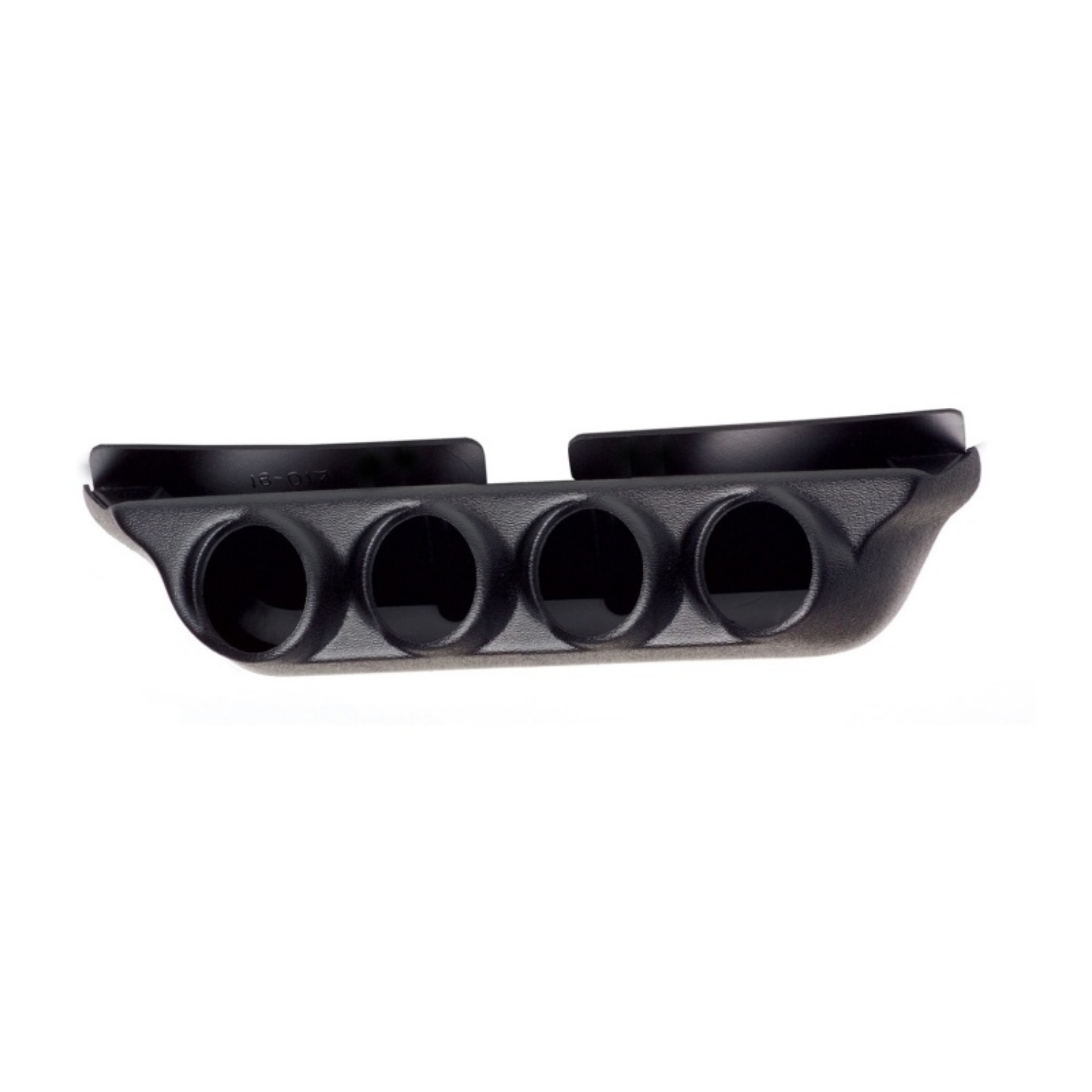 Picture of Autometer 99-04 Ford Super Duty - 03-07 Dodge Ram Black Quad Overhead Console Pod