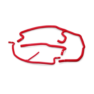 Picture of Mishimoto 05-08 Chevy Corvette-Z06 Red Silicone Ancillary Hose Kit