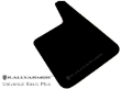 Picture of Rally Armor Universal Fit No Hardware Basic Plus Black Mud Flap w- Black Logo