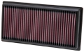 Picture of K&N Replacement Air FIlter 10-11 Fiat 500 0-9L L2 - 11 Lancia Ypsilon 0-9L L2