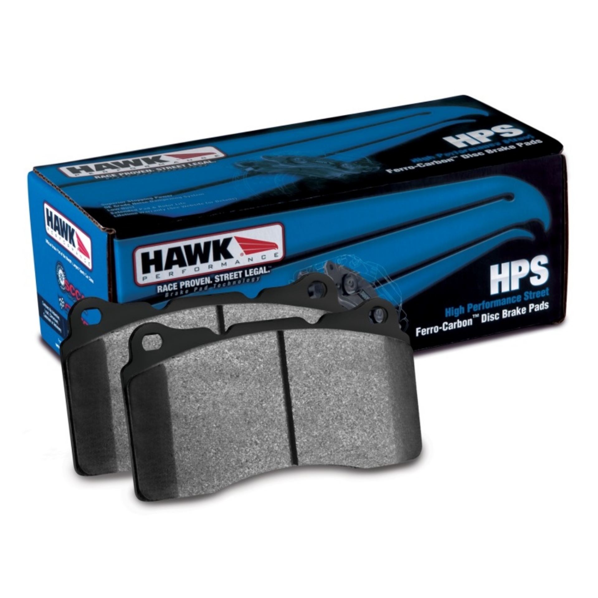 Picture of Hawk 03-06 Sentra Spec V- HPS Street Rear Brake Pads