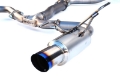 Picture of Invidia 2009+ WRX-STi Sedan G5 Titan Titanium Cat-Back Exhaust