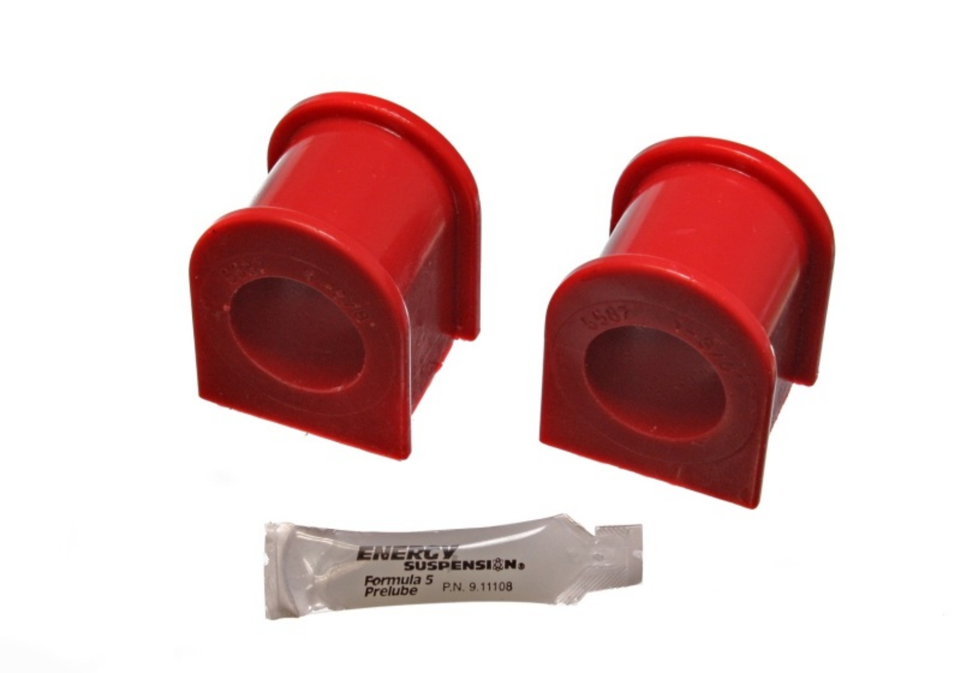 Picture of Energy Suspension 00-04 Ford Excursion 4wd Red 36mm Front Sway Bar Bushing Set