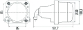 Picture of Hella 90mm Bi-Halogen - Bi-Xenon V2 Shutter Pigtail