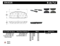 Picture of StopTech Performance 89-95 Mazda RX7 - 03-05 Mazda 6 Rear Brake Pads