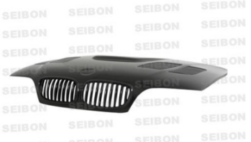 Picture of Seibon 02-05 BMW E46 2dr GTR-Style Carbon Fiber Hood