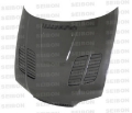 Picture of Seibon 02-05 BMW E46 2dr GTR-Style Carbon Fiber Hood