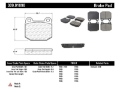 Picture of StopTech Performance 05-06 Lotus Exige Front Brake Pads