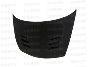 Picture of Seibon 06-10 Honda Civic 4 Door JDM - Acura CSX FD1-2-3-5 TS-Style Carbon Fiber Hood