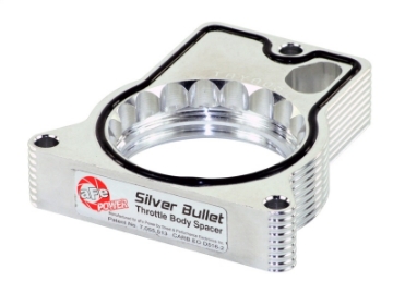 Picture of aFe Silver Bullet Throttle Body Spacers TBS GM C-K 1500 96-00 V6-4-3L