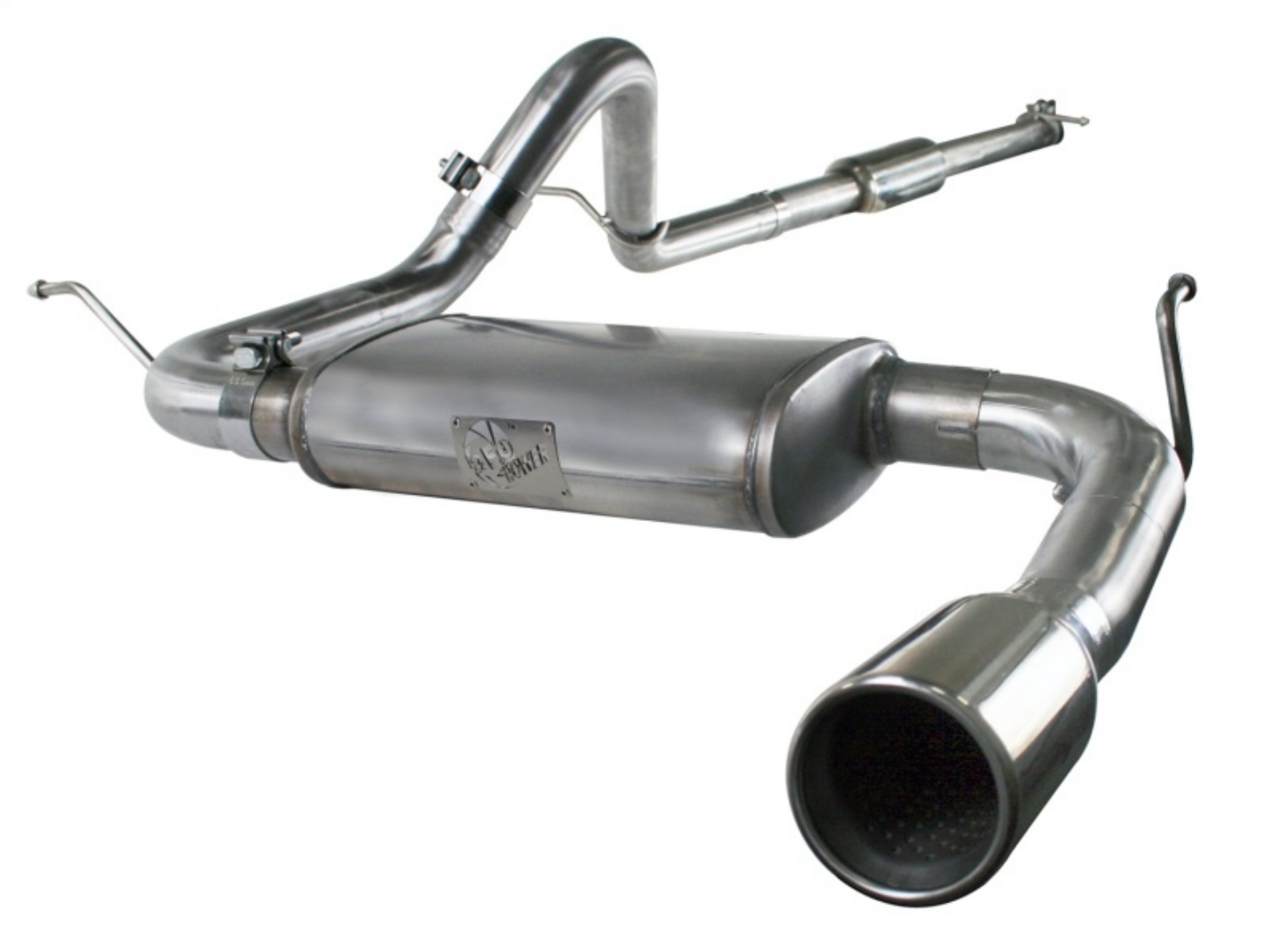 Picture of aFe MACHForce XP Exhausts Cat-Back SS-409 EXH CB Jeep Wrangler JK 3-8L 07-11 4 Dr
