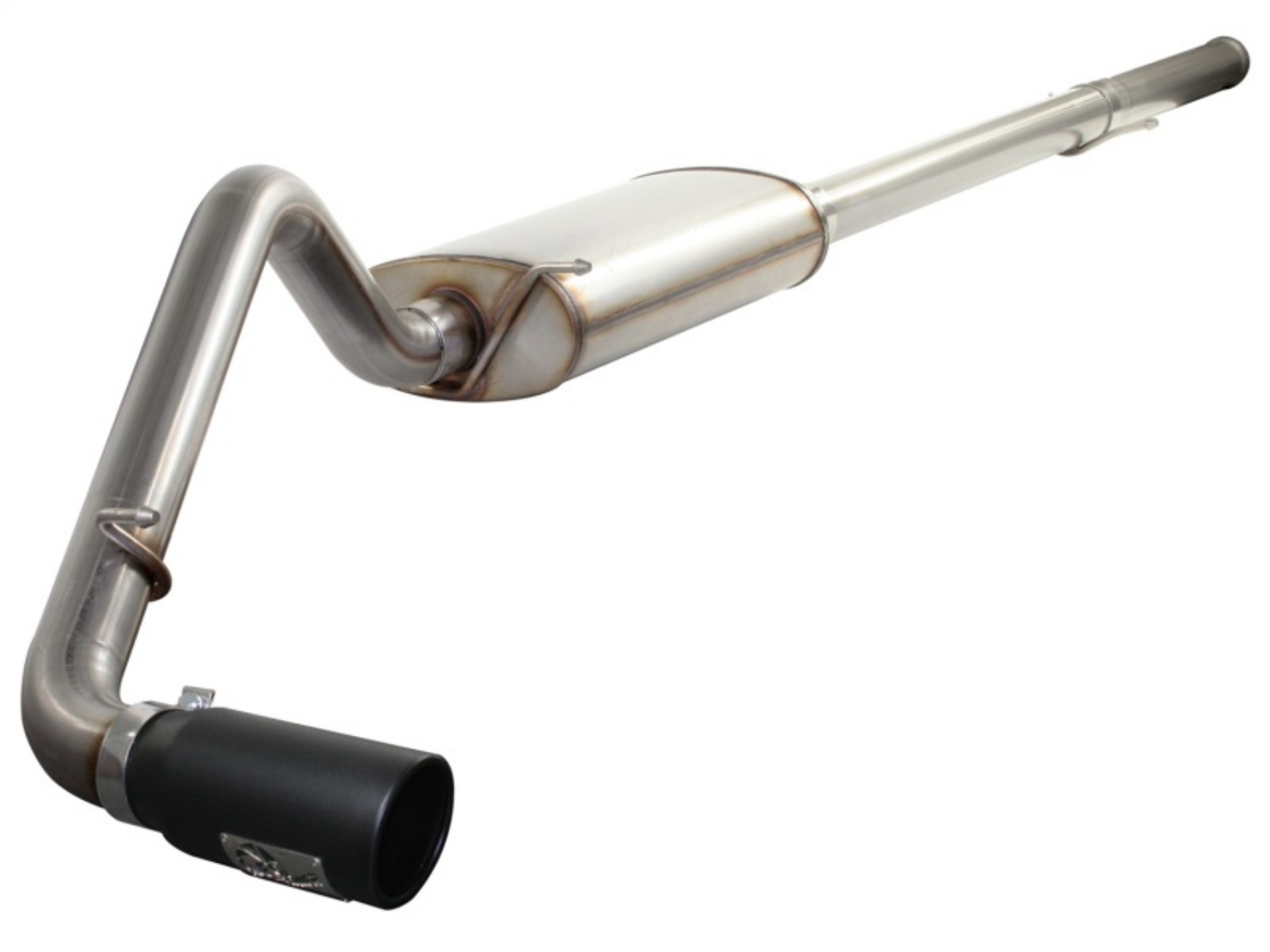 Picture of aFe MACHForce XP Exhausts Cat-Back SS-409 EXH CB GM Trucks 1500 09-12 V8 blk tip