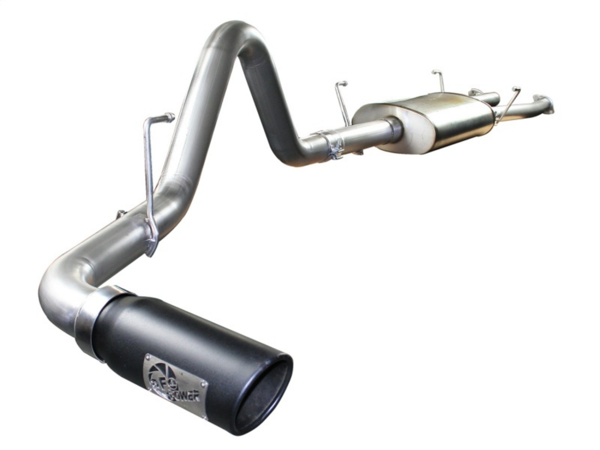 Picture of aFe MACHForce XP Exhausts Cat-Back SS-409 EXH CB Toyota Tundra 07-09 V8-4-7L blk tip