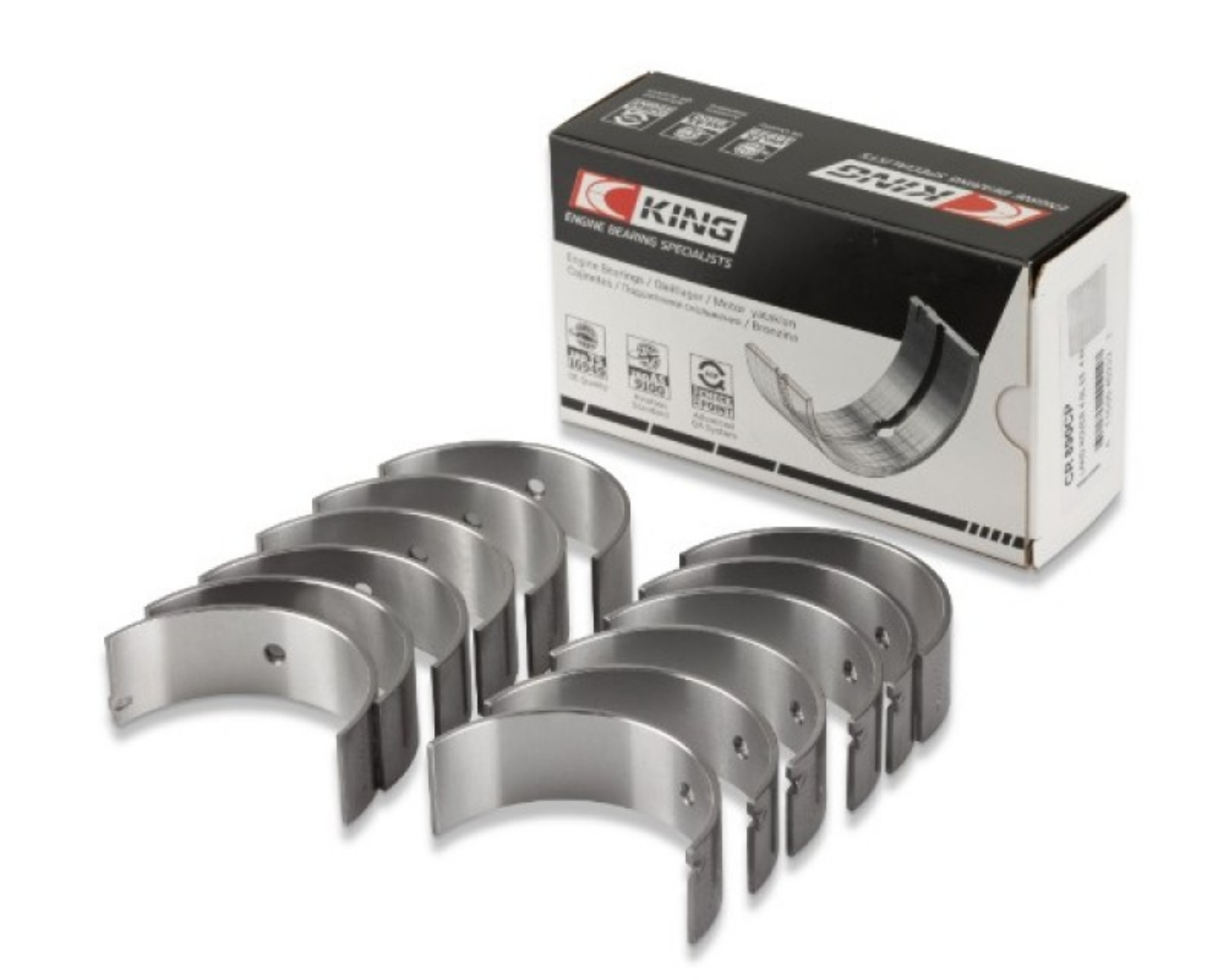 Picture of King Engine Bearings 97-07 Ford 2-5L-2-9L-3-0L Size STD Rod Bearing Set