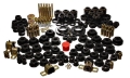 Picture of Energy Suspension 97-06 Jeep Wrangler TJ w- 1in Body Lift Kit Black Hyper-Flex Master Bushing Set