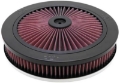 Picture of K&N X-Stream Top Filter Red 11in - 5-125in Neck Flange - 3-5in Height