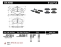 Picture of StopTech Performance 90-98 Buick Skylark - 90-98 Pontiac Grand Am Front Brake Pads