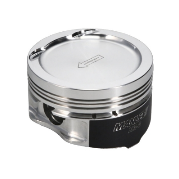 Picture of Manley Nissan SR20DE-DET 86-5mm +-5mm Oversized Bore 9-0:1 Dish Piston Set with Ring