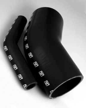 Picture of Turbosmart 45 Elbow 0-75 - Black Silicone Hose