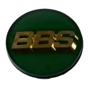 Picture of BBS Center Cap 56mm Green-Gold 56-24-012