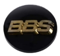 Picture of BBS Center Cap 70-6mm Black-Gold 4-tab 56-24-120