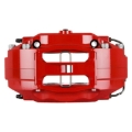 Picture of StopTech 91-05 Acura NSX Rear BBK w-Red ST-40-10 Calipers Drilled 328x28mm Rotors